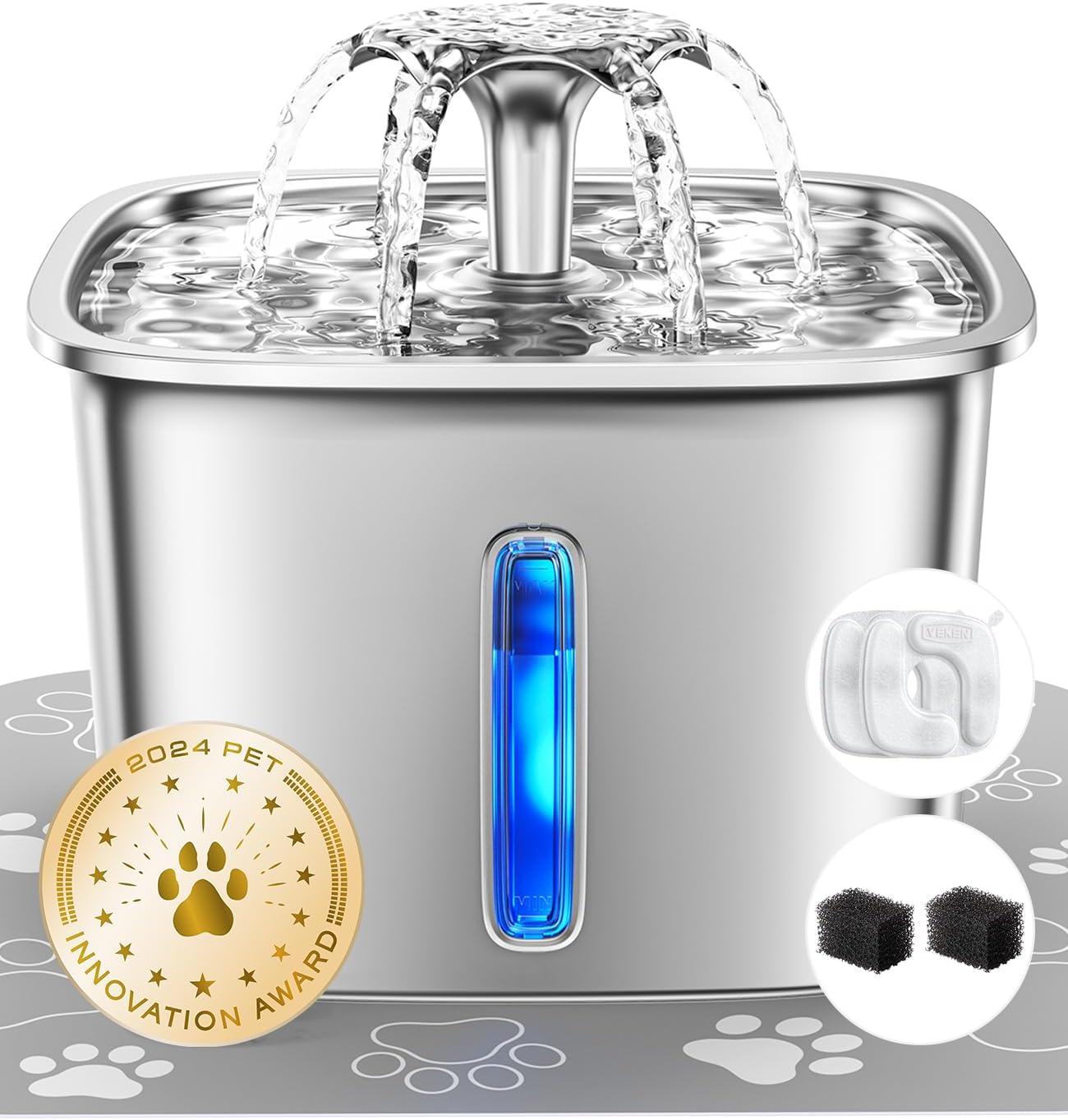 Award-Winning Veken Cat Water Fountain Review